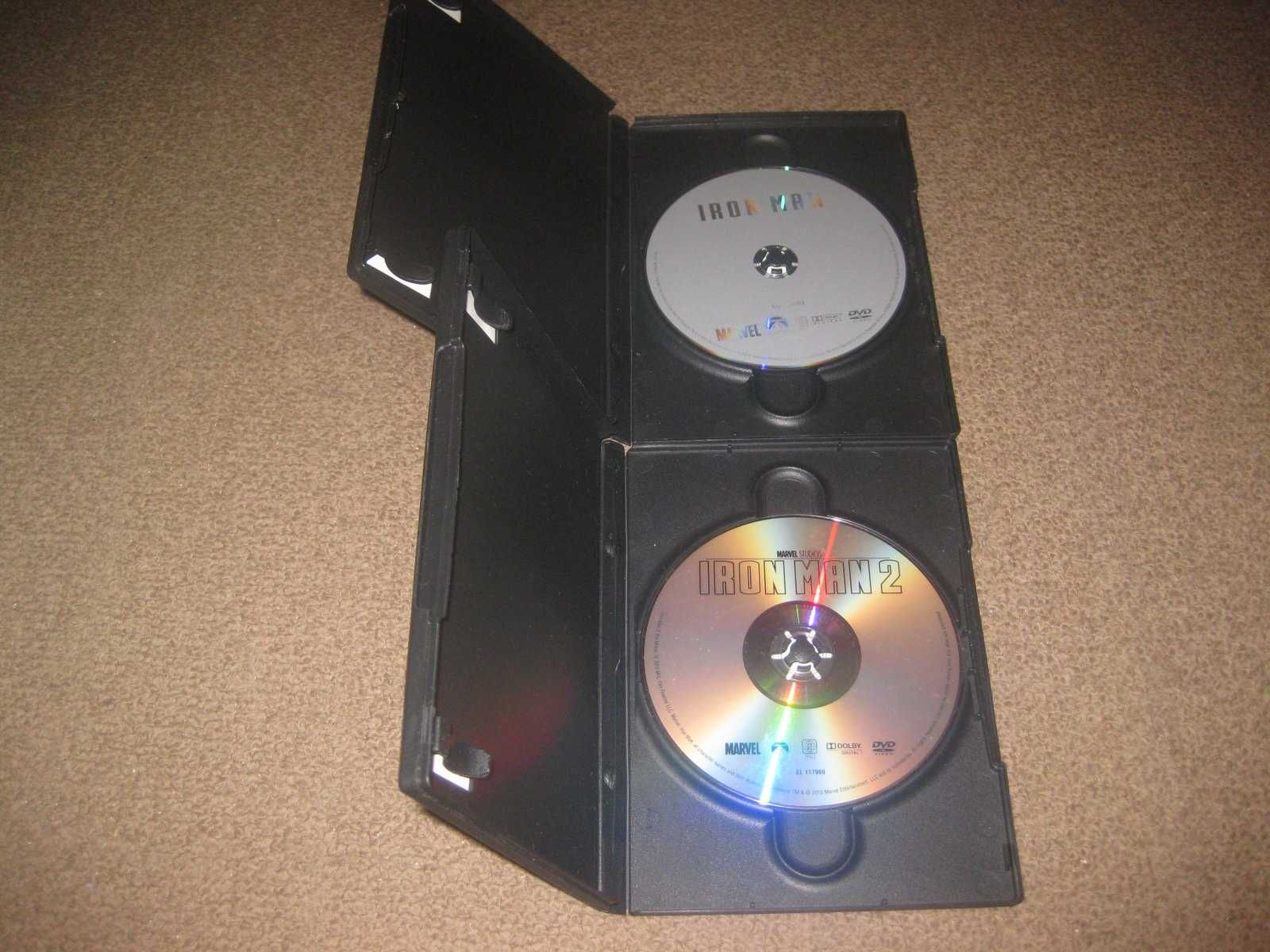 Colecção Completa em DVD "Homem de Ferro" com Robert Downey Jr.