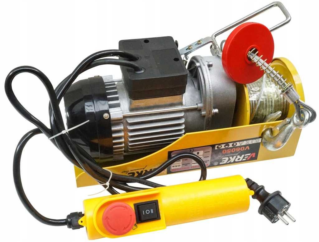 Wyciągarka elektryczna budowlana 230V wciągarka linowa   250KG 540W