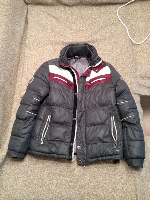 Куртка подростковая, б/у, "TWINLIFE", синтепон, р. 157(экв. р.44/4)