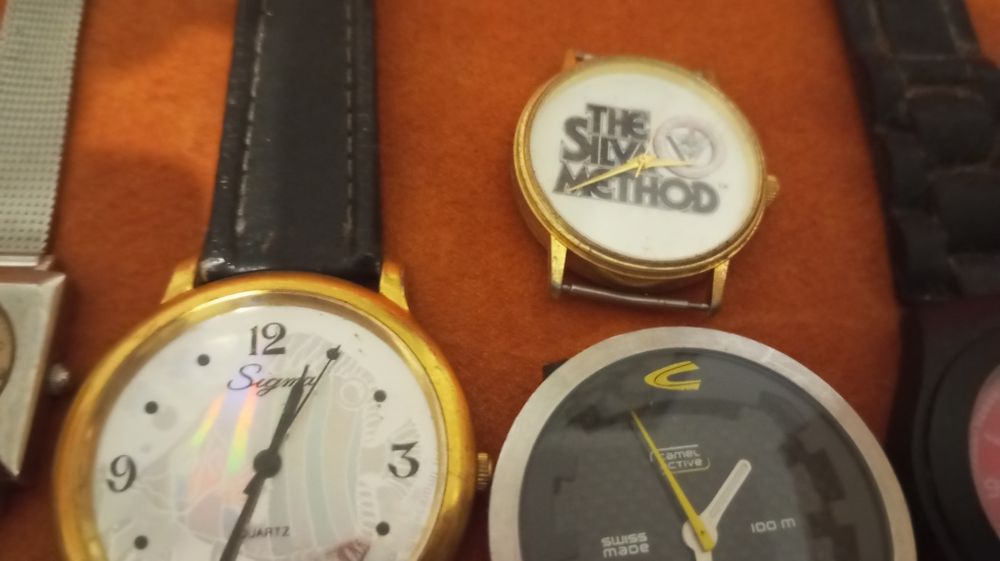 Relógios vários venda conjunta ou unitária preço por unidade