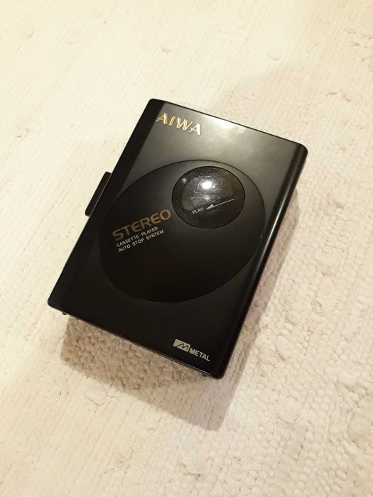 Walkman Aiwa HS-P12 - cassete portátil - Auto Stop, Metal