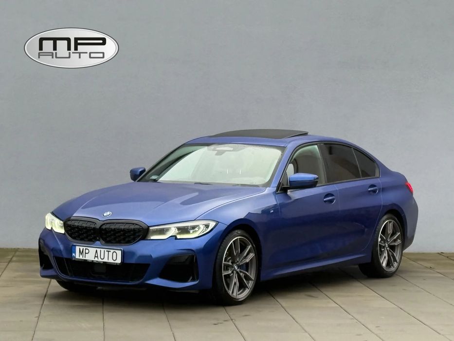 BMW Seria 3 M340i 374KM salonPL serwis lasery szyberdach kamery harman VAT23%