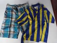 Пакет мужской одежды на размер м брэнды , брюки лен, свитера