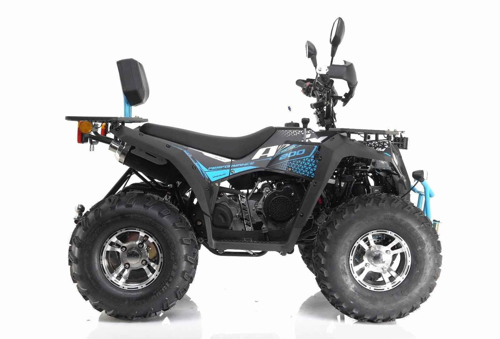 Quad ASIX Magnum 200/250 // HOMOLOGACJA drogowa T3b