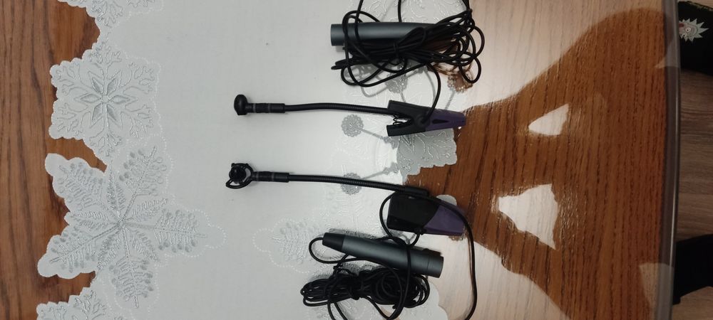 Dwa Mikrofony pojemnościowe JTS CX-506