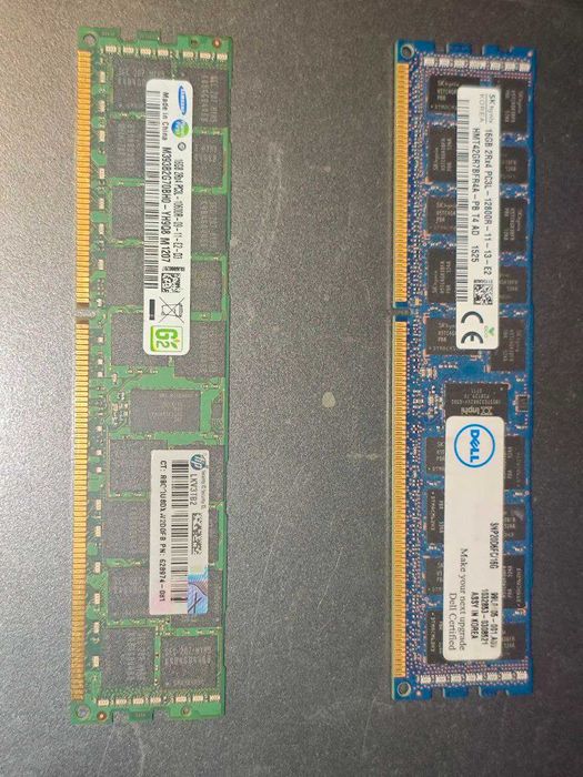 DDR3 ECC Reg 16GB Samsung hynix 1600 1333