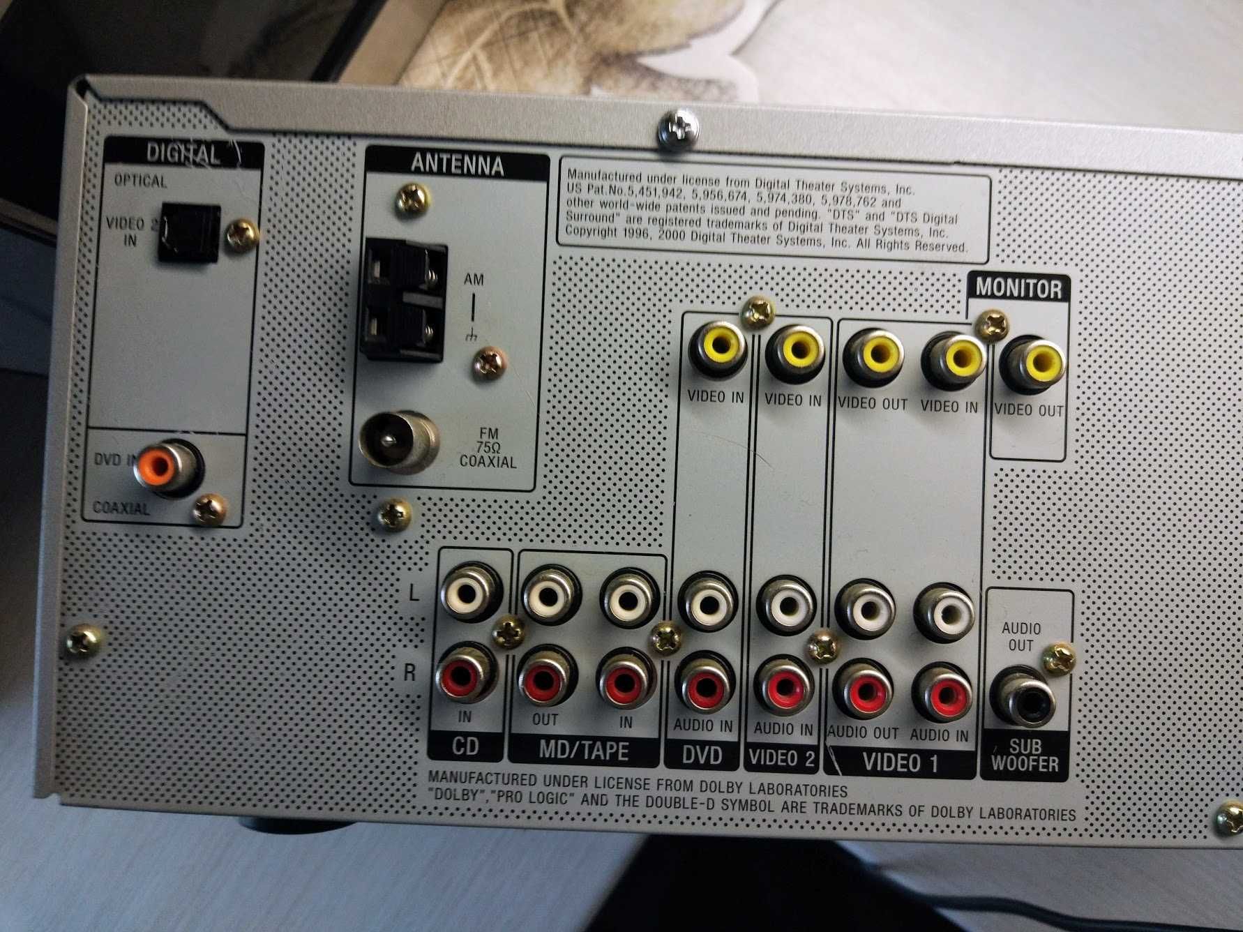 Amplituner Sony STR-DE495P  z kolumnami
