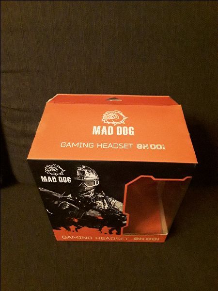 Słuchawki gamingowe Mad Dog GH001 jak nowe