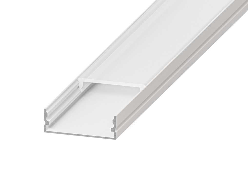 Profil LED Aluminiowy Do Taśma Szeroki Natynkowy / Wpuszczany 1M