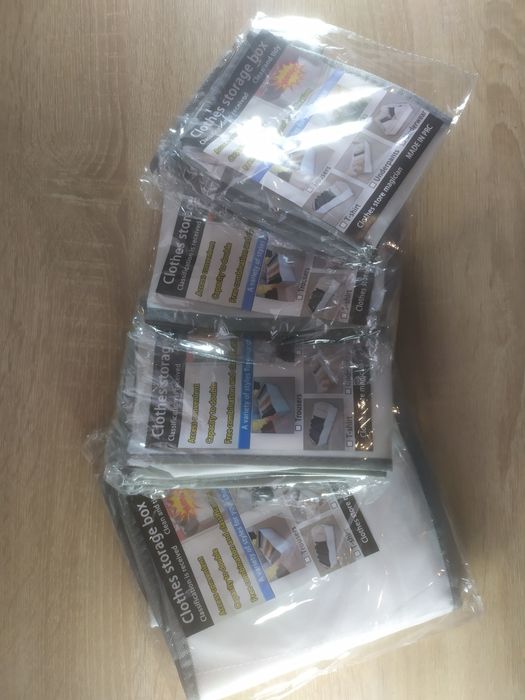 Набір органайзерів для одягу 4 предмета 8650