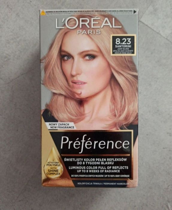 Farba do włosów L'Oreal Preference 8.23