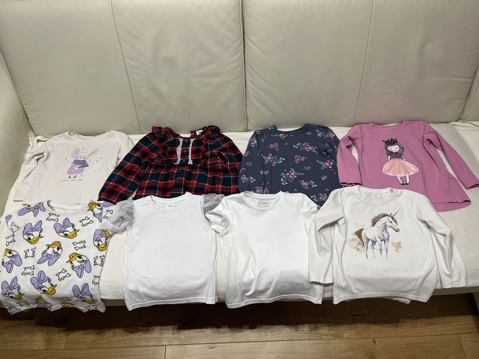 Ubranka dla dziewczynki rozmiar 104