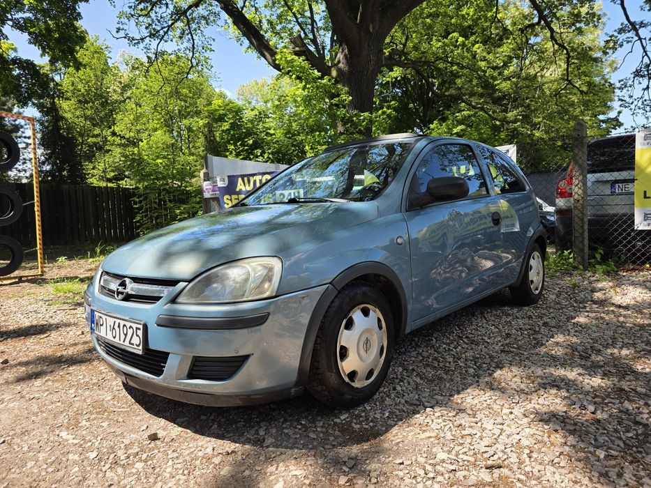Opel corsa 1.2 benzyna+gaz 2005 rok możliwa zamiana otwierany dach