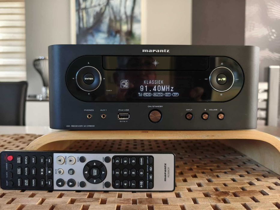 Marantz MCR 603  amplituner stereo  CD i LAN (2x60W)    Zadbany