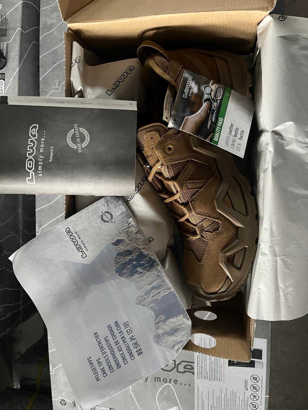 Тактичні кросівки черевики LOWA ZEPHYR GTX® LO MK2 Coyote