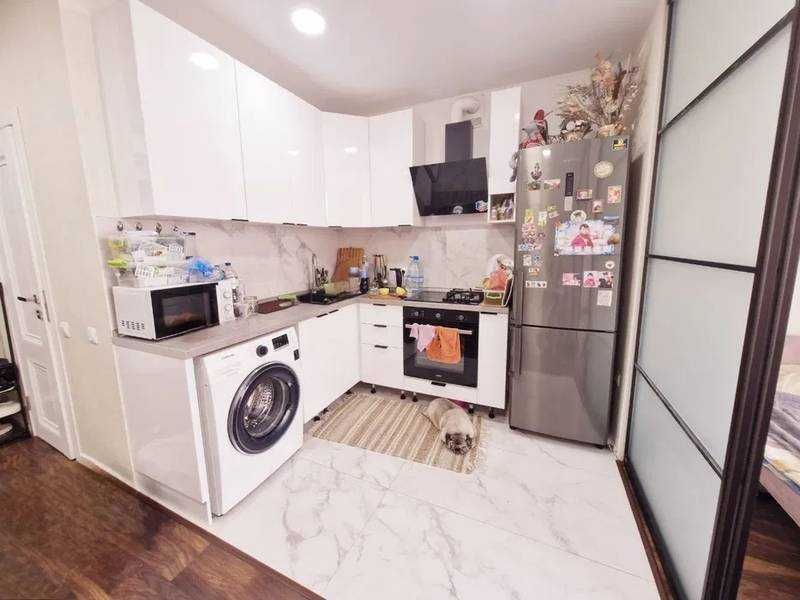 1К- квартира с ремонтом в новом доме ЖК Розенталь.