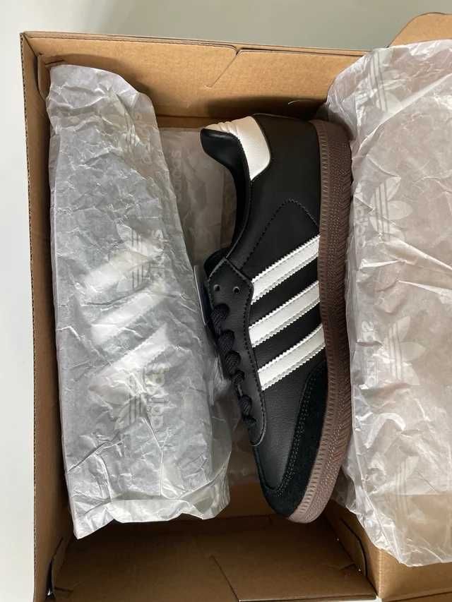 Adidas Samba OG Black White Gum 42