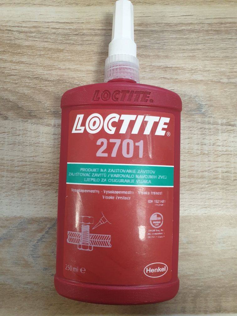 Loctite 2701 на 250 мл. Резьбой фиксатор