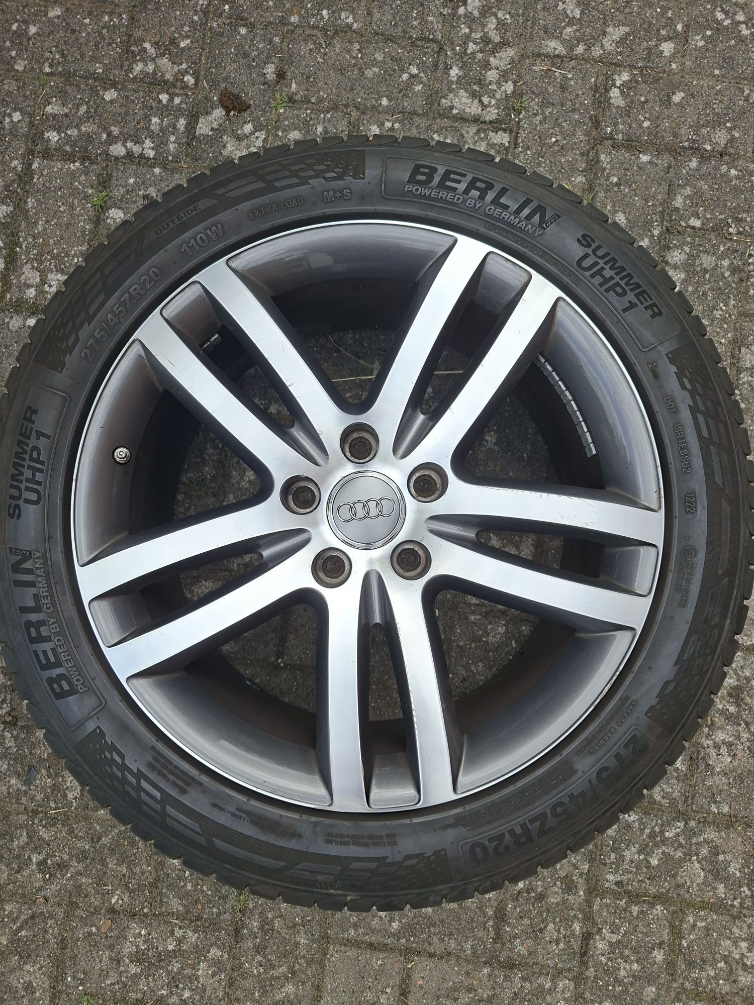 Felgi Audi 20" 5x130 Opony letnie 275/45/20 Audi Q7 Touareg