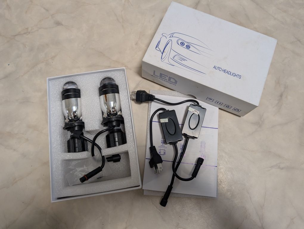 Лінзи Mini H4 Led H4