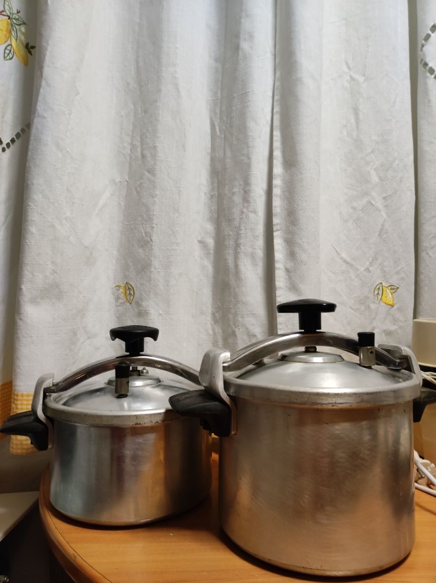 Panela e tacho de pressão