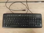 Teclado preto com fio Genius