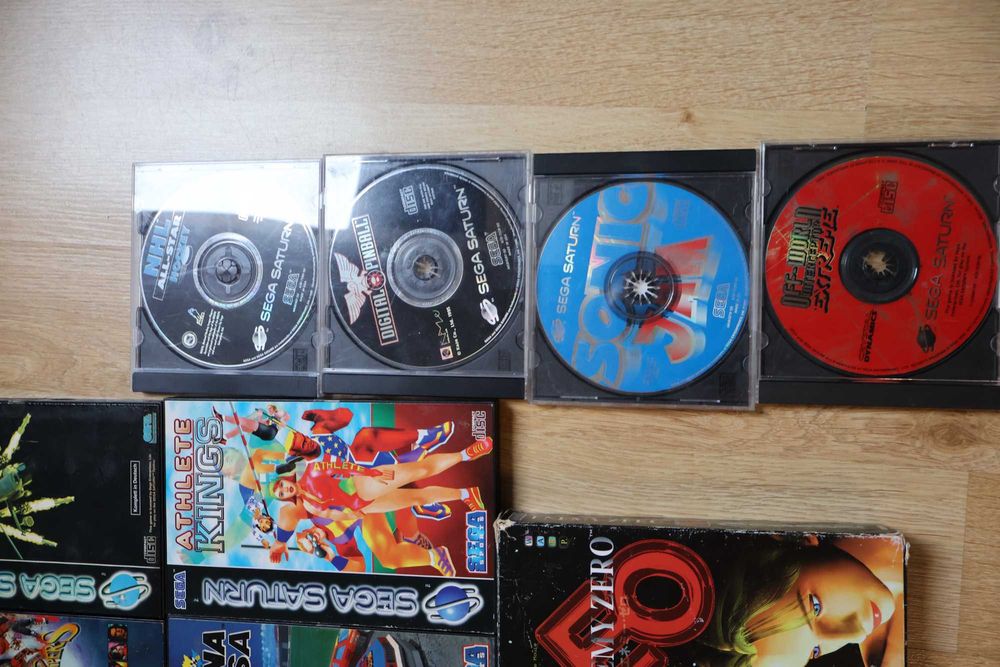 Gry na Konsole Sega Saturn PAL Daytona Enemy Zero In The Hunt Konsola