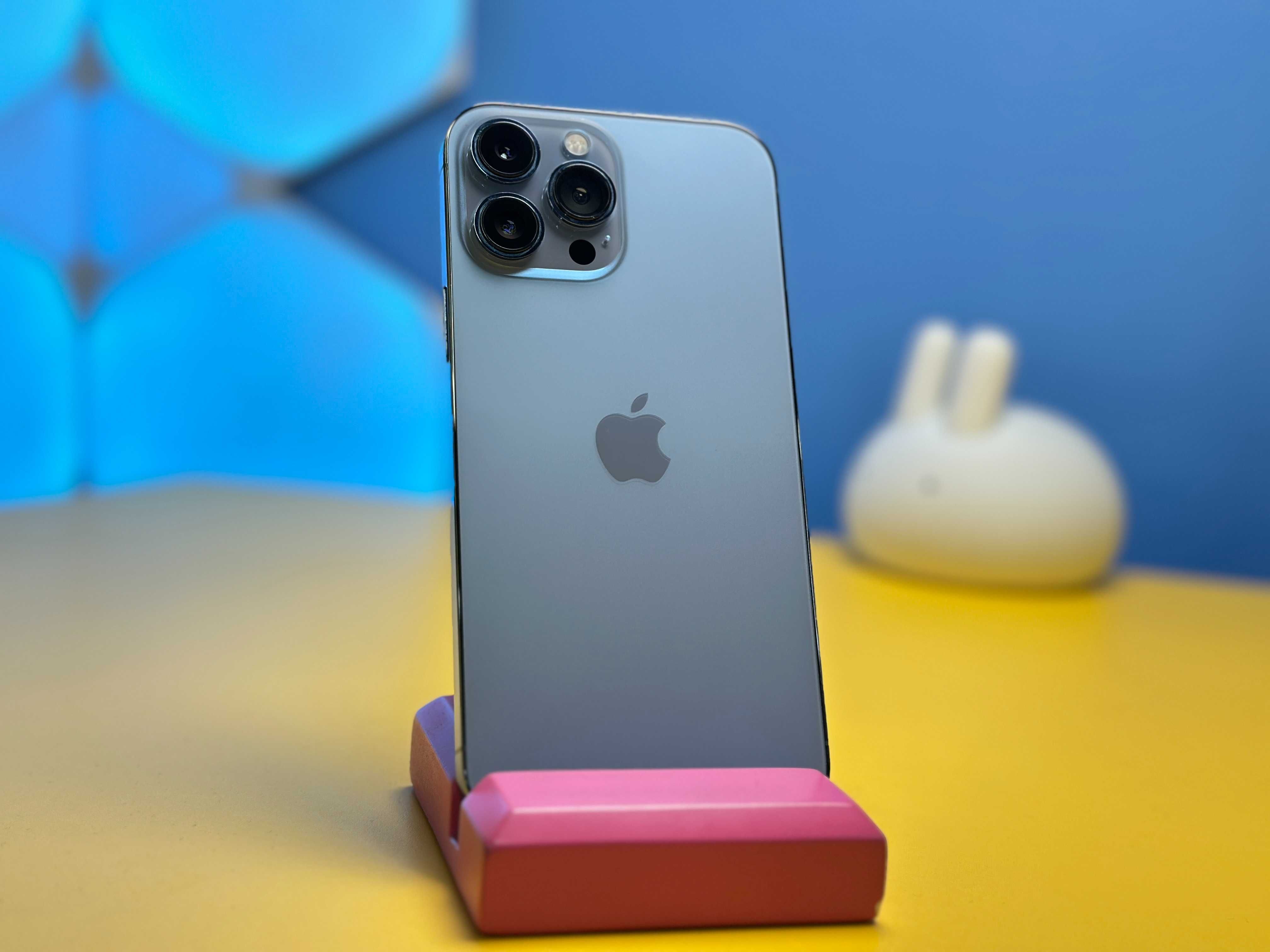 Смартфон Apple iPhone 13 Pro Max 256GB Blue (135725) Б/У З ГАРАНТІЄЮ