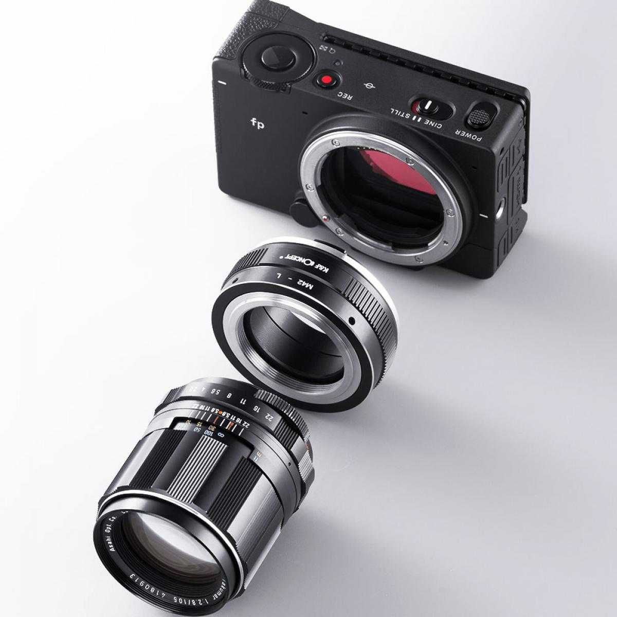 Adapter M42 na L-MOUNT LEICA K&F Concept jakość ma znaczenie!