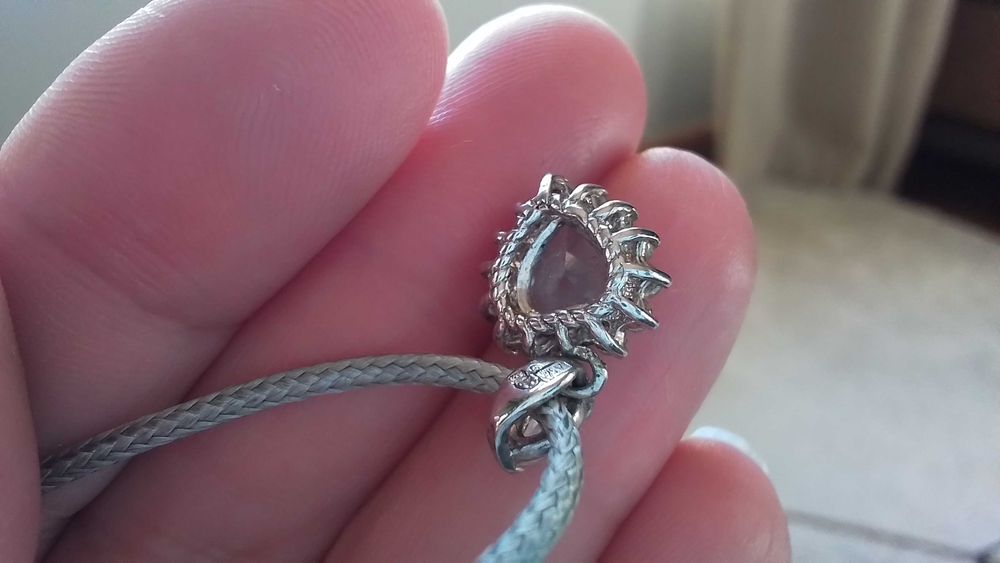 Pingente em forma de coração da Pandora