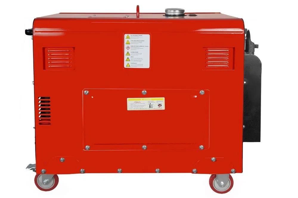 АКЦІА- Дизельний генератор 9.8 кВт/ 1-фаз/ SDG9800S 1F KRAFTWELE