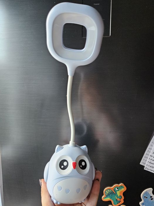 Лампа Сова, дитячий світильник світильник