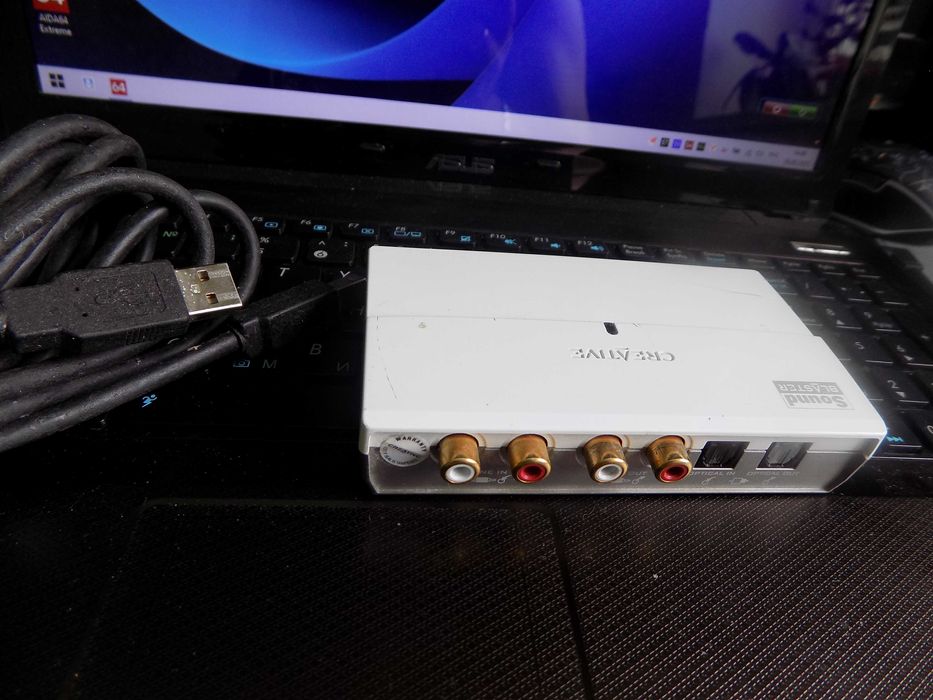 Внешняя USB звуковая карта Creative