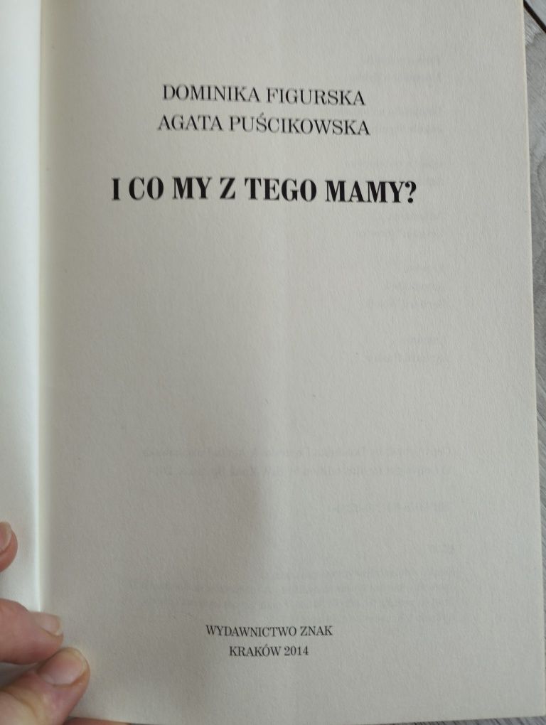 I co my z tego mamy Dominika Figurska i Agata Puścikowska