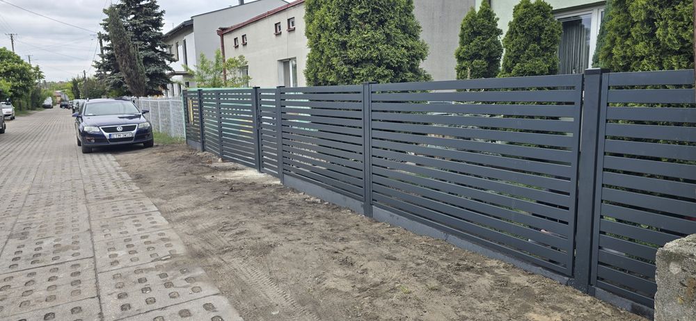 Ogrodzenie Ogrodzenia Frontowe Palisadowe Panelowe