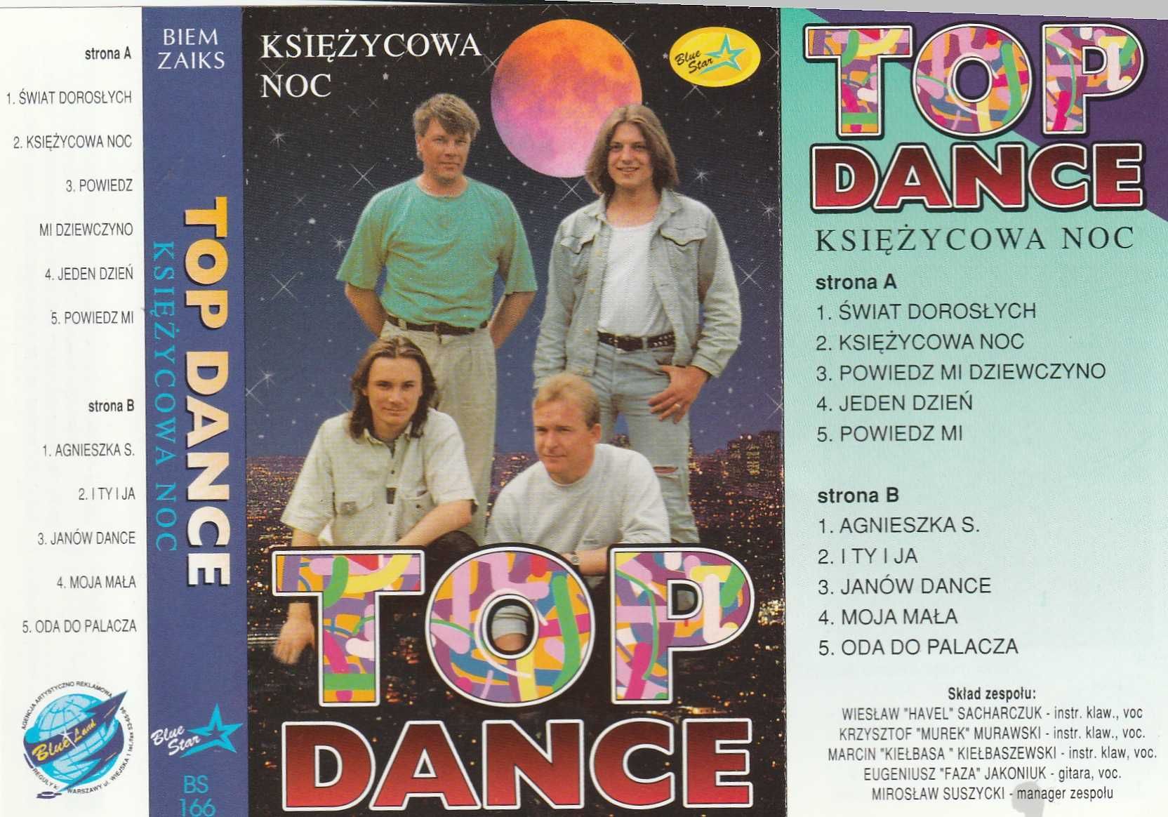 TOP DANCE - Księżycowa noc - kaseta (89)