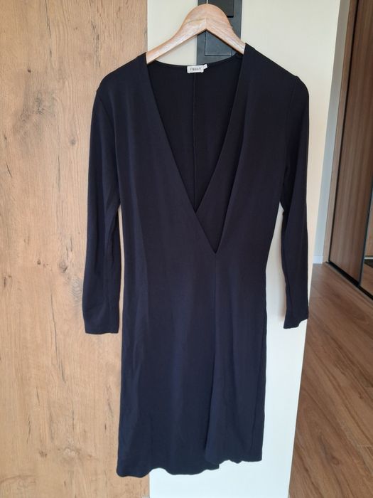 Filippa K granatowa sukienka damska klasyczna S