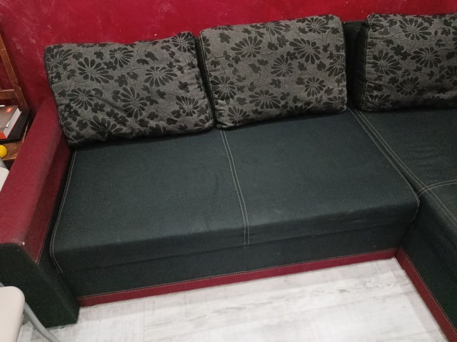 Sofa kanapa narożna z funkcją spania Agata meble