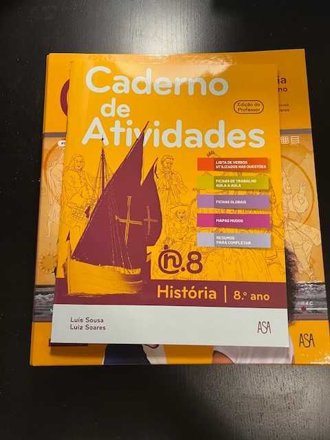 "H.8" - História - 8º ano – NOVO - PROJECTO PROFESSOR