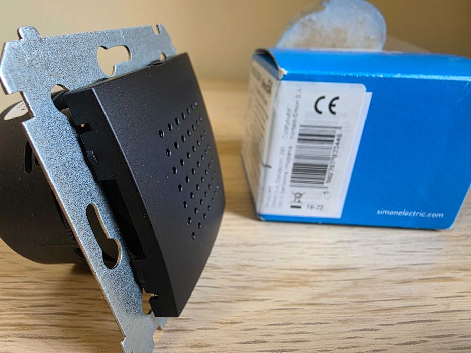 Simon 54, głośnik do ramki, czarny mat