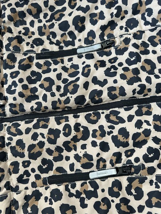 Kurtka dziewczęca panterka H&M rozmiar 128