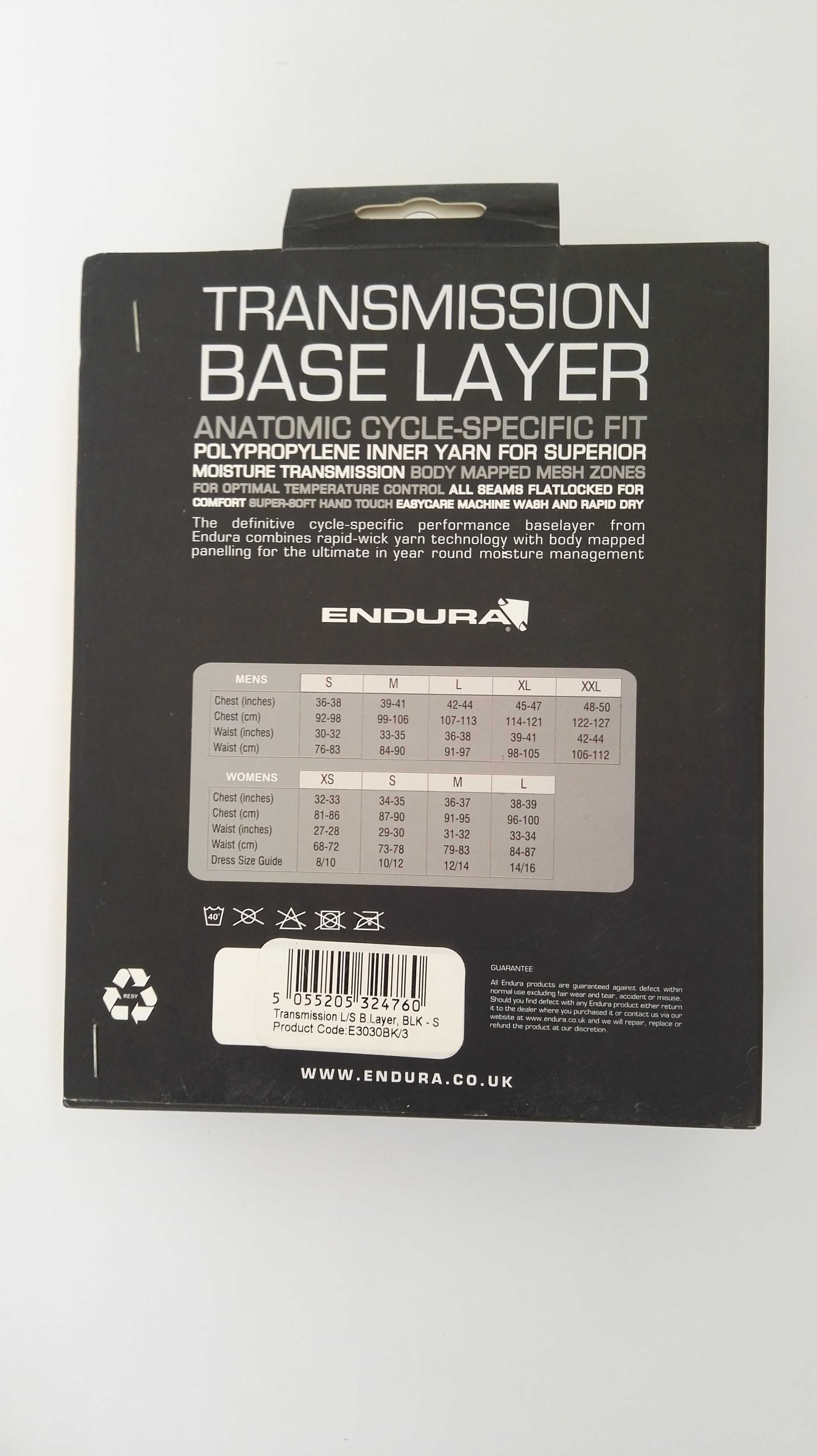 Термобельё Endura Transmission  Base Layer.