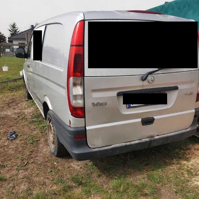 Mercedes Vito 111 CDI W639  srebrny 2.2 cdi przeznaczony na części