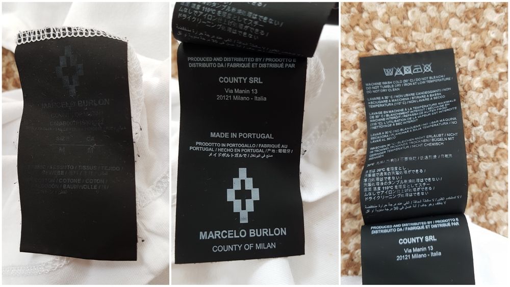 Marcelo Burlon County of Milan лонгслів кофта оригінал M