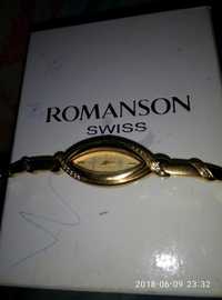 Женские кварцевые часы Romanson RM2126QLR2T WH