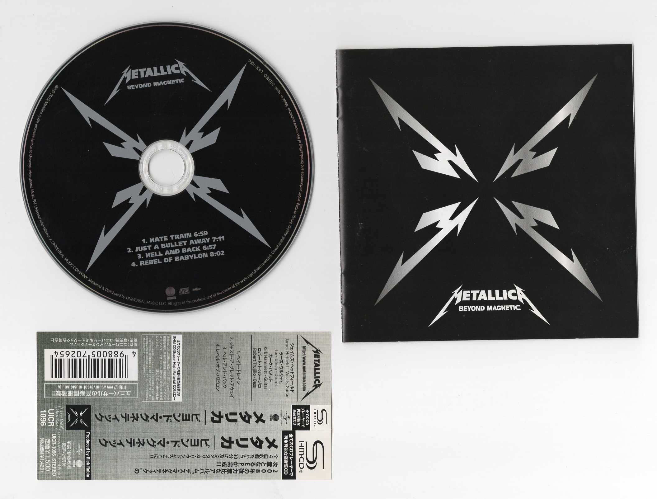 Metallica Beyond Magnetic 1press 2012 SHM CD Japan