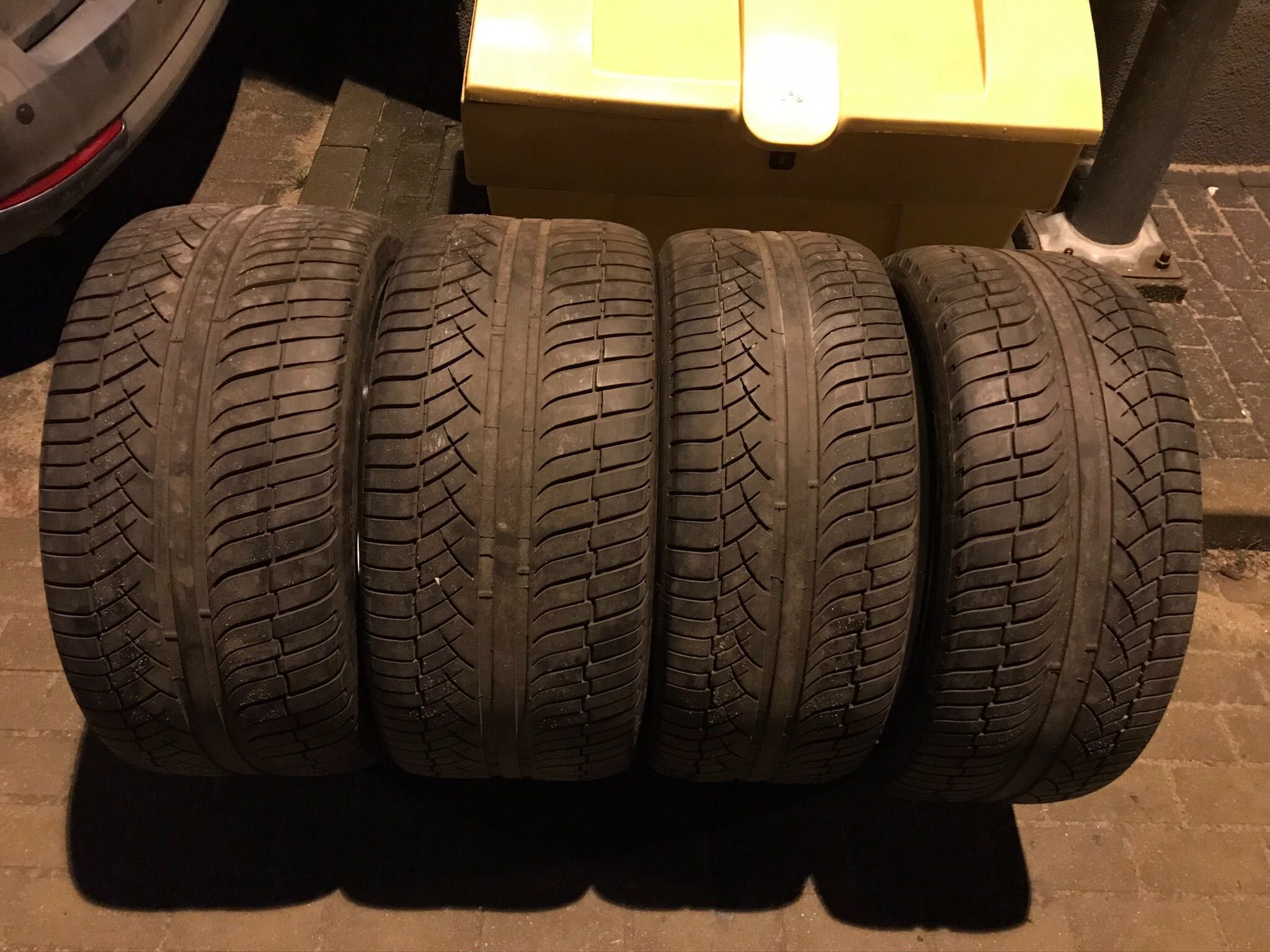 BMW X5 E53 E70 X6 E71 20 cali V-spoke 168, 4.8is Oryginał, Michelin