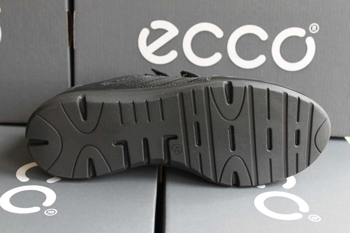 ECCO - кожаные кроссовки туфли кросівки с перфорацией(20-28перфорация)