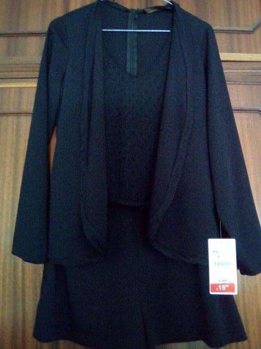 Macacão preto Zara novo (ainda com etiqueta)