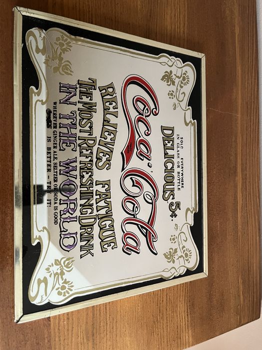 Sprzedam stare lustro CocaCola vintage